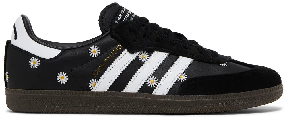 atmos x FACE x adidas Samba OG 'Embroidered Daisies'