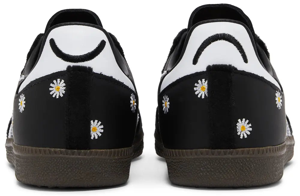 atmos x FACE x adidas Samba OG 'Embroidered Daisies'