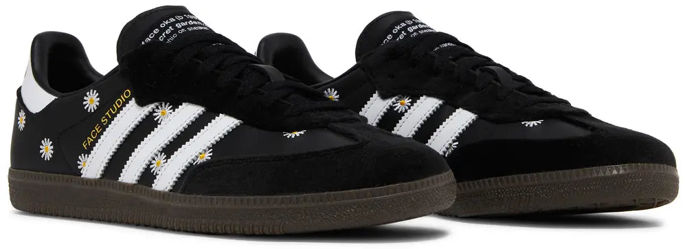 atmos x FACE x adidas Samba OG 'Embroidered Daisies'