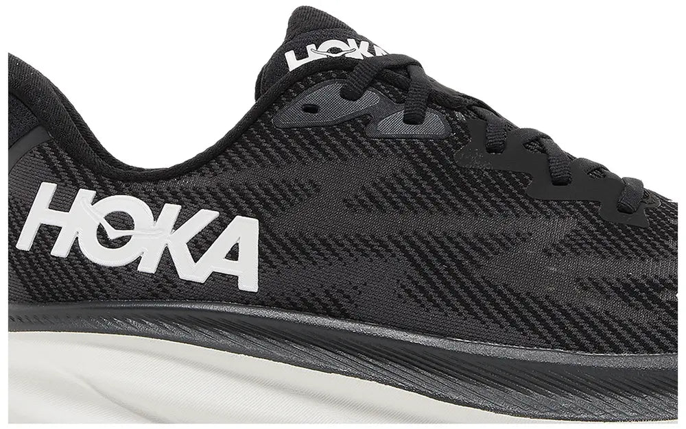 HOKA Clifton 9 'Black White'