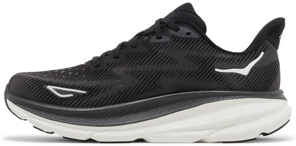 HOKA Clifton 9 'Black White'