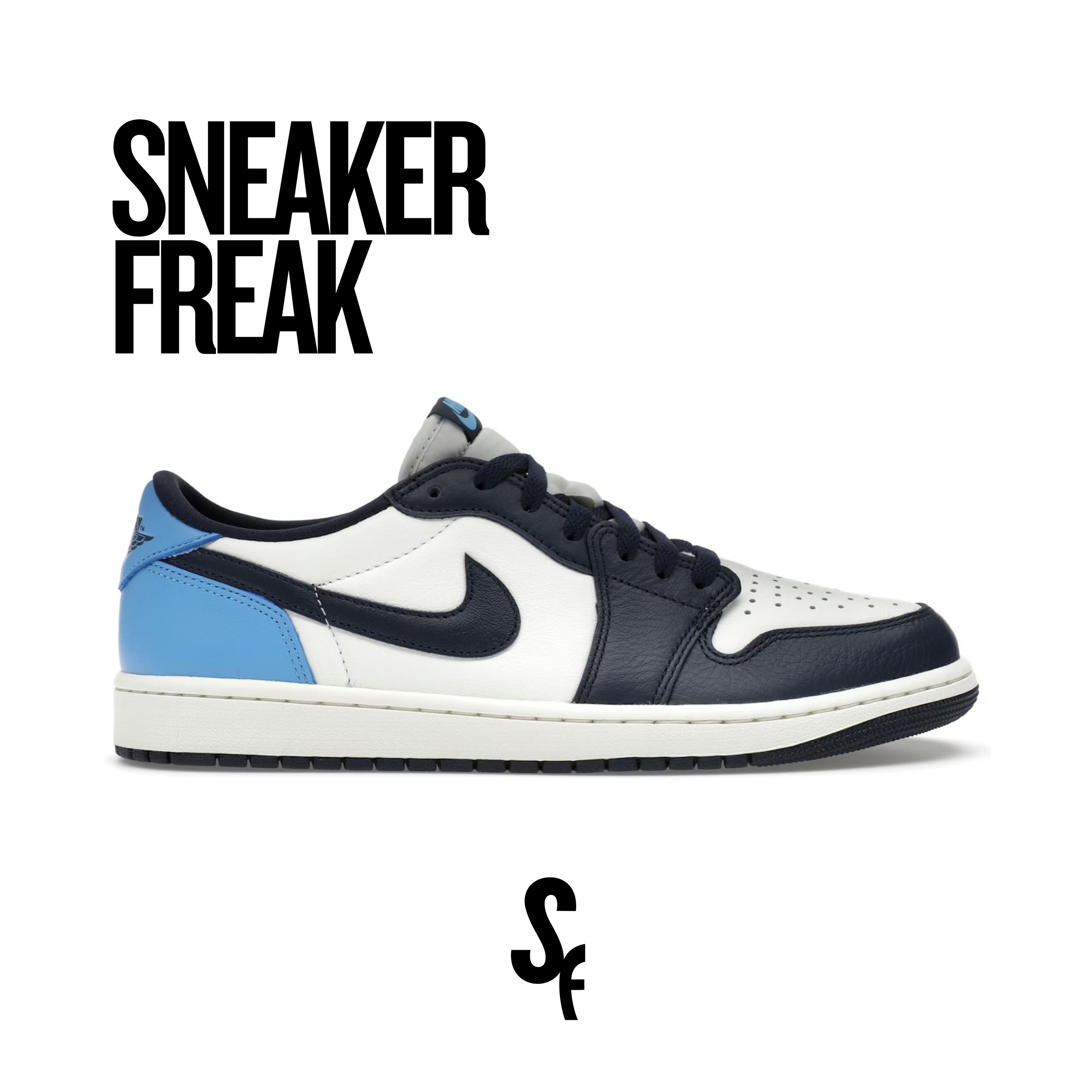 Jordan 1 Retro Low "Obsidian"