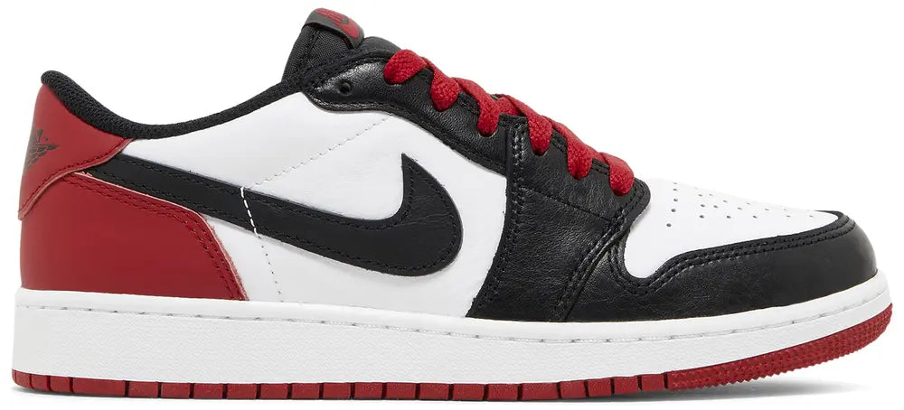 Air Jordan 1 Retro Low OG GS 'Black Toe'