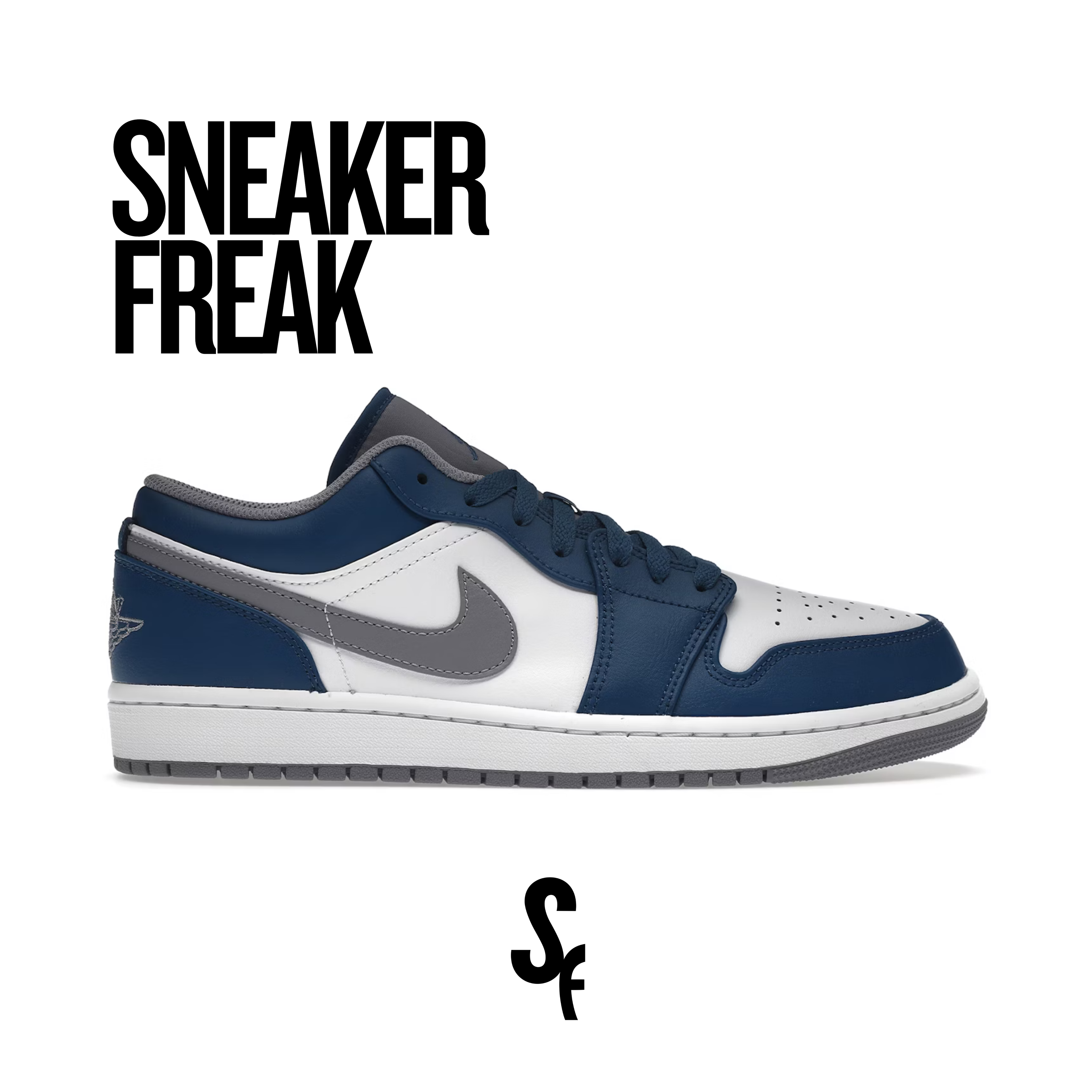 Jordan 1 Retro Low "True Blue"