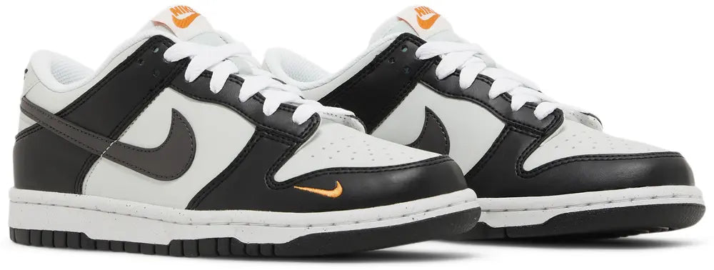 Nike Dunk Low "Black Bright Mandarin"