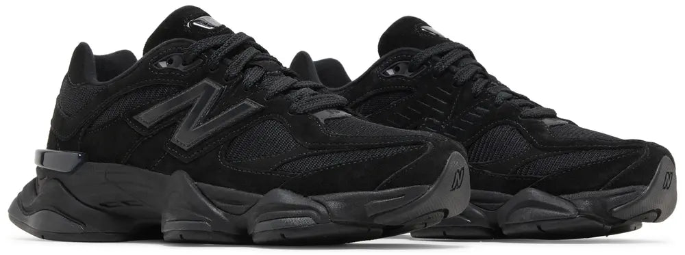 New Balance 9060 "Triple Black Suede"