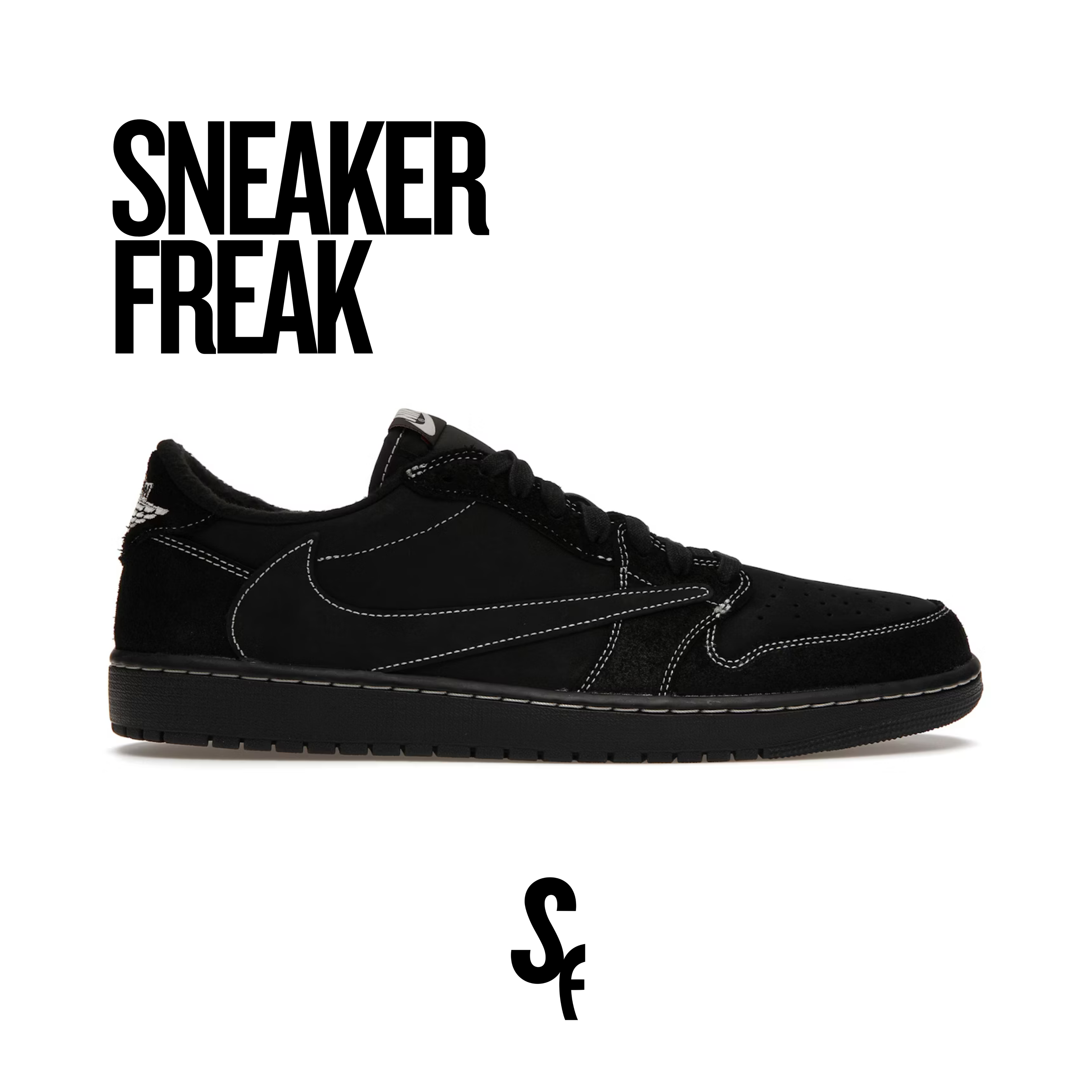 Jordan 1 Retro Low "Travis Scott Phantom Black"