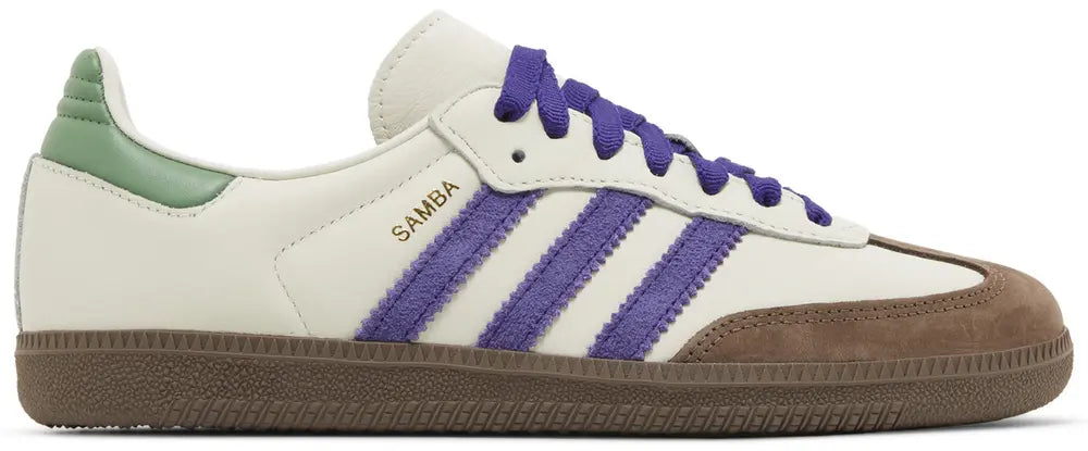 adidas Samba OG 'White Purple Green'