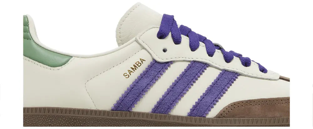 adidas Samba OG 'White Purple Green'