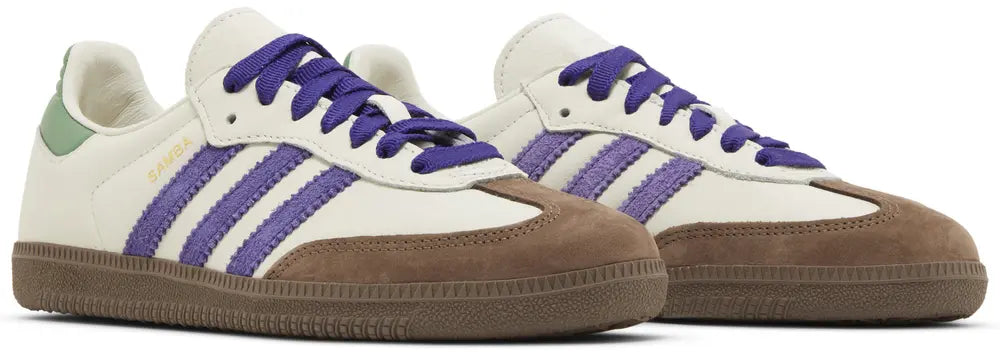 adidas Samba OG 'White Purple Green'