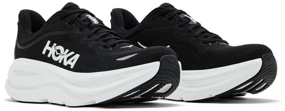 HOKA Bondi 9 'Black White'