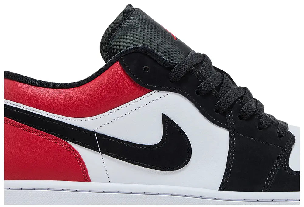 Jordan 1 Retro Low "Black Toe"