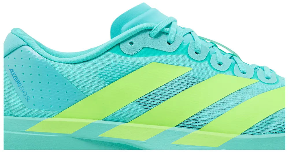 adidas Adizero Evo SL 'Flash Aqua Lucid Lemon'