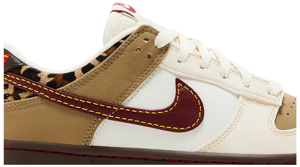 Nike Dunk Low 'Khaki Team Red'