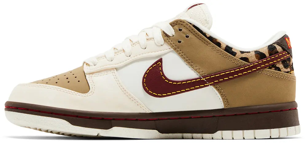 Nike Dunk Low 'Khaki Team Red'