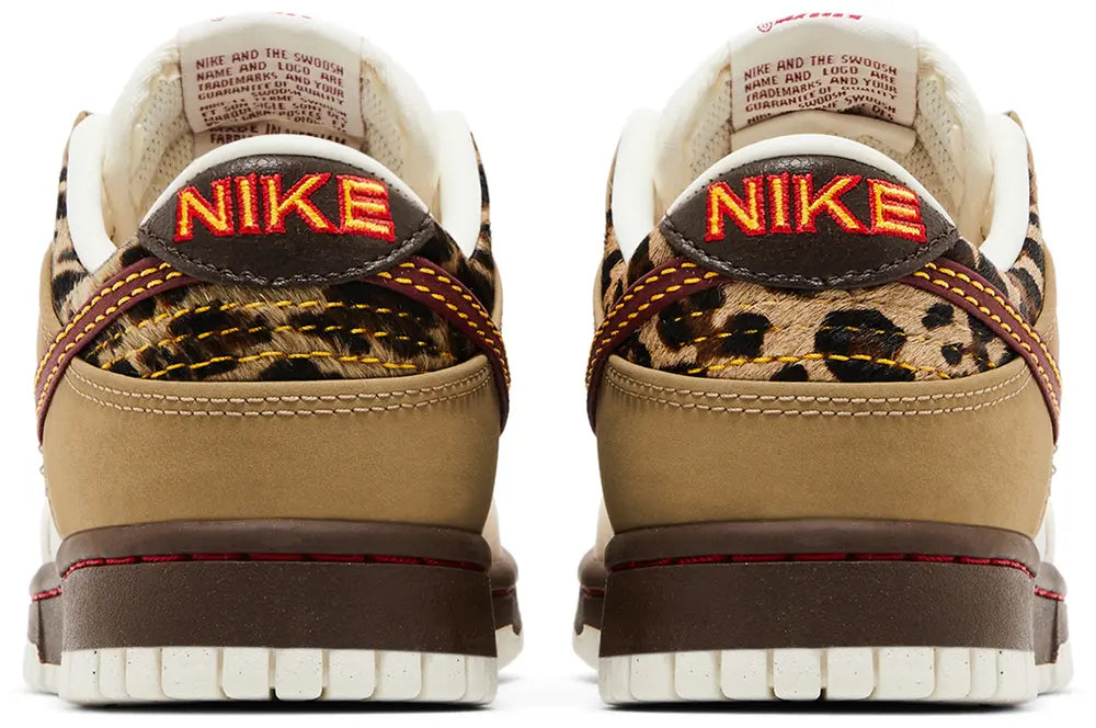 Nike Dunk Low 'Khaki Team Red'