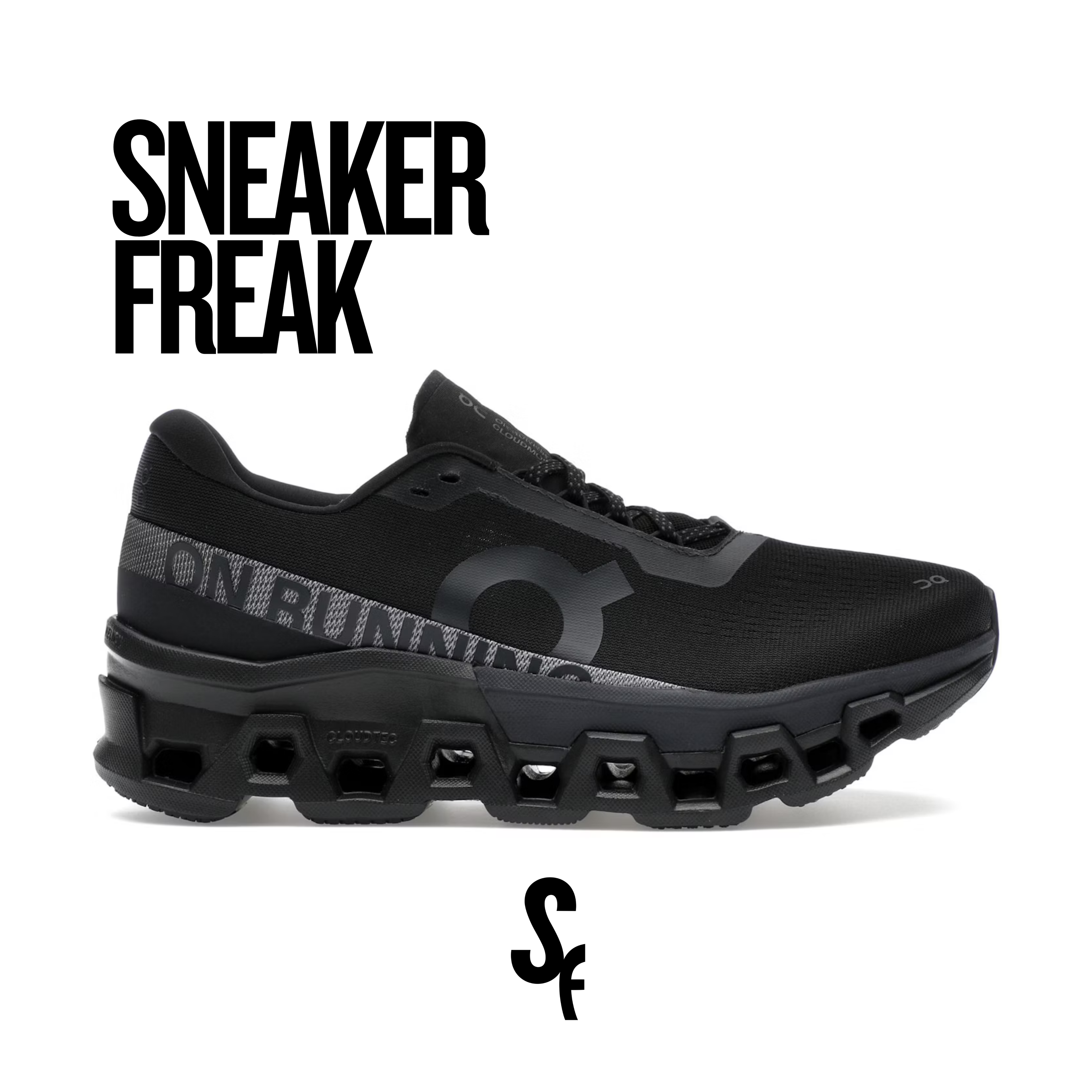 ON Cloudmonster 'All Black'