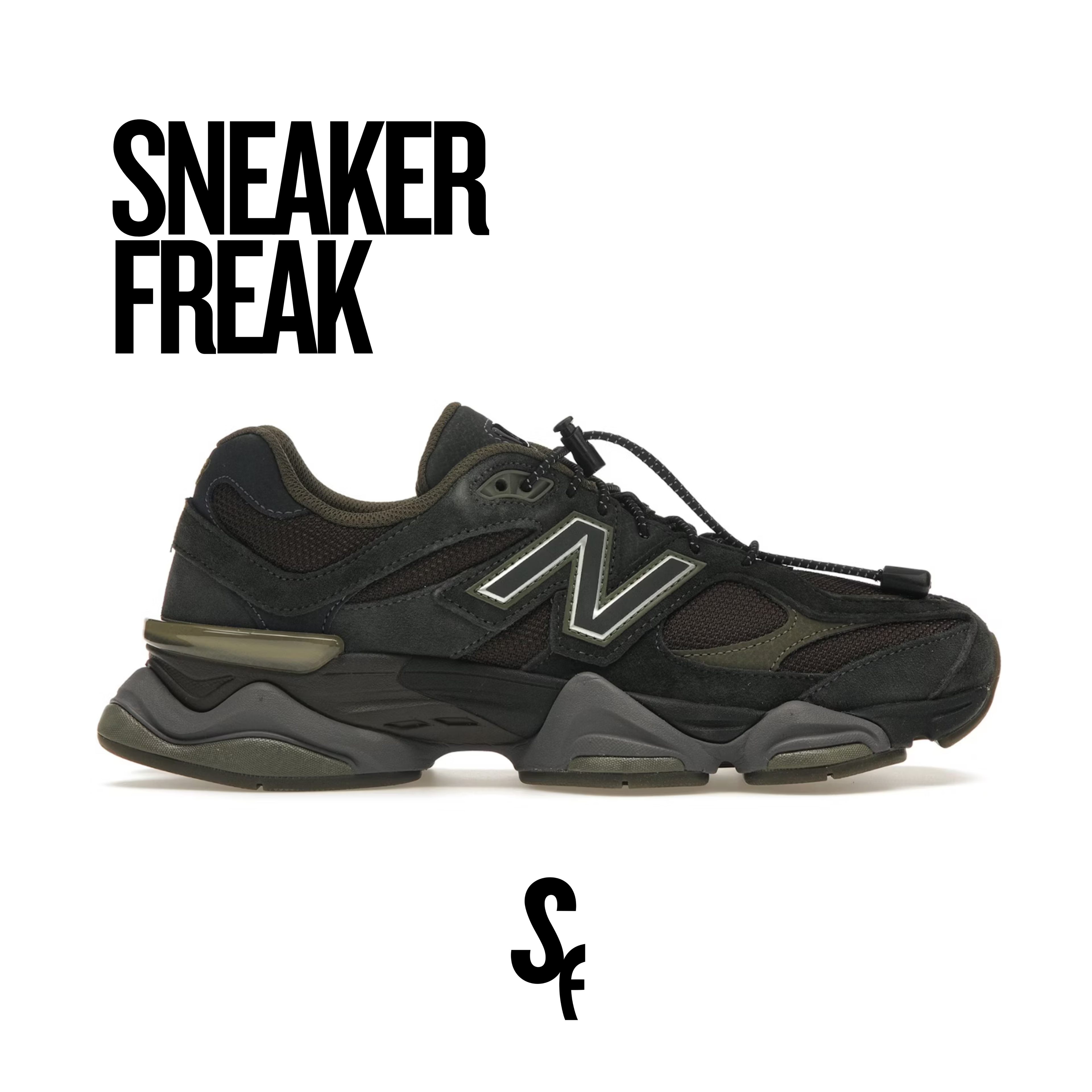 New Balance 9060 'Blacktop Dark Moss'