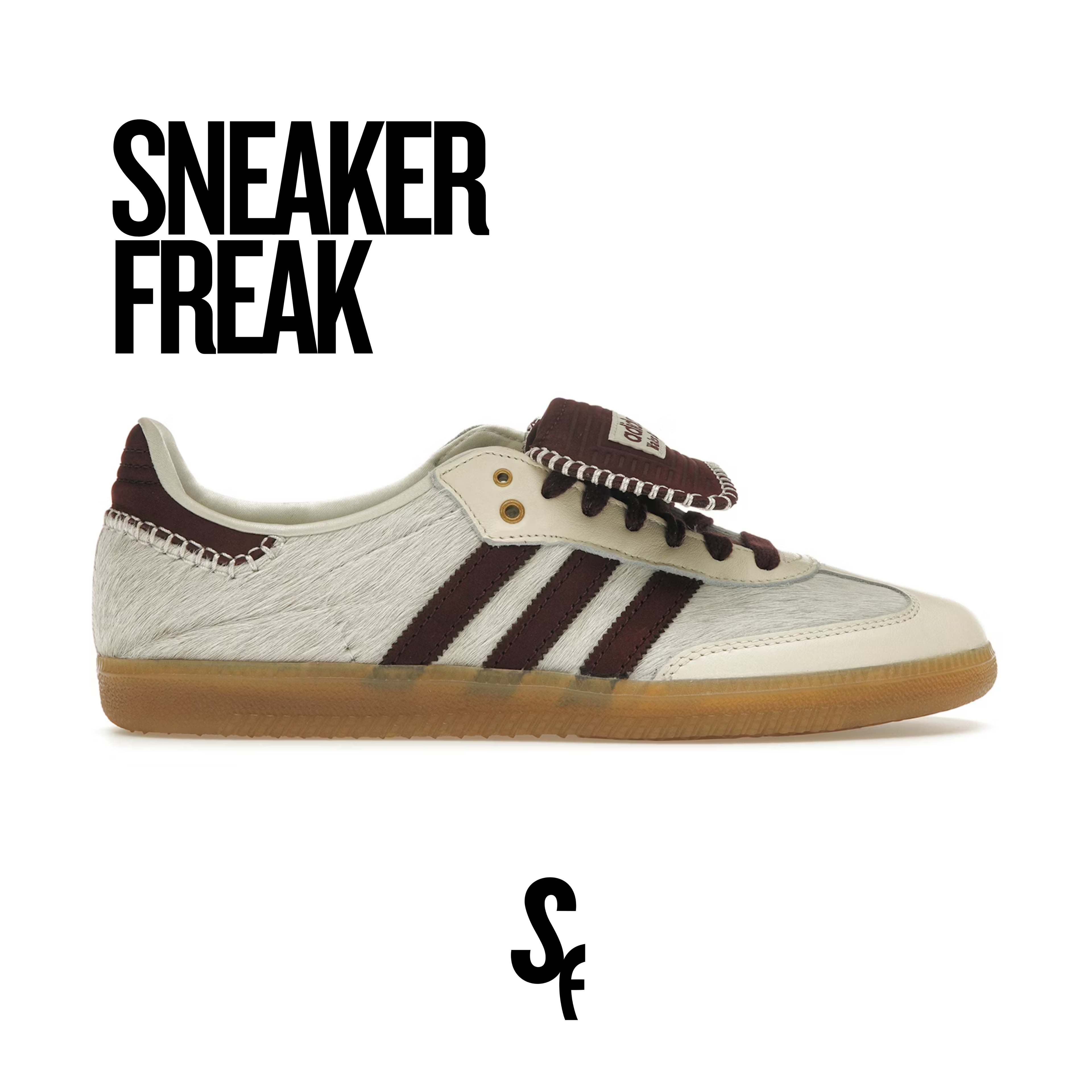 Wales Bonner x adidas Samba Pony 'Cream White'