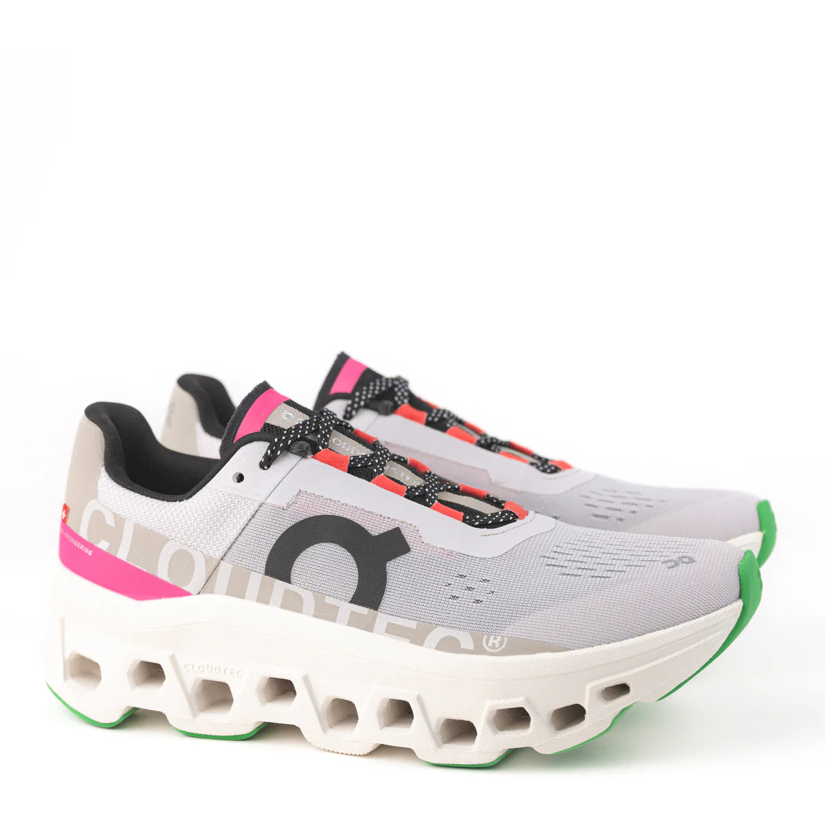 ON Cloudmonster 'Silver Ivory'