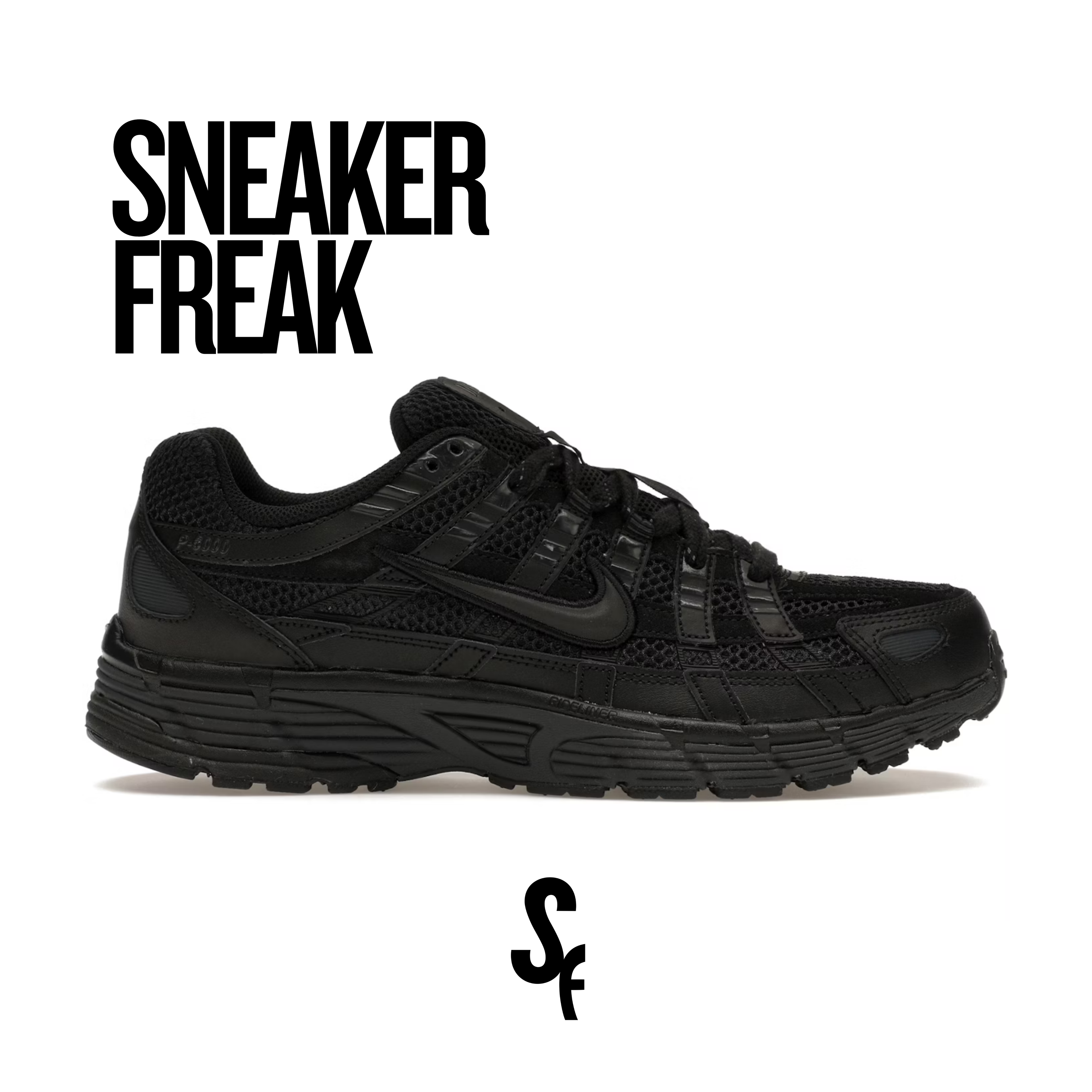 Nike P-6000 "Triple Black"