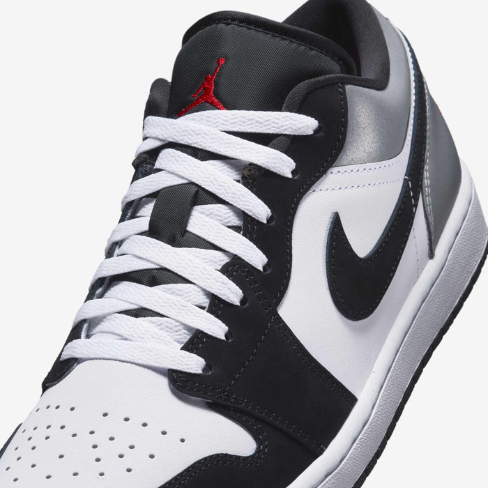 Jordan 1 Retro Low "Black Matte Silver"