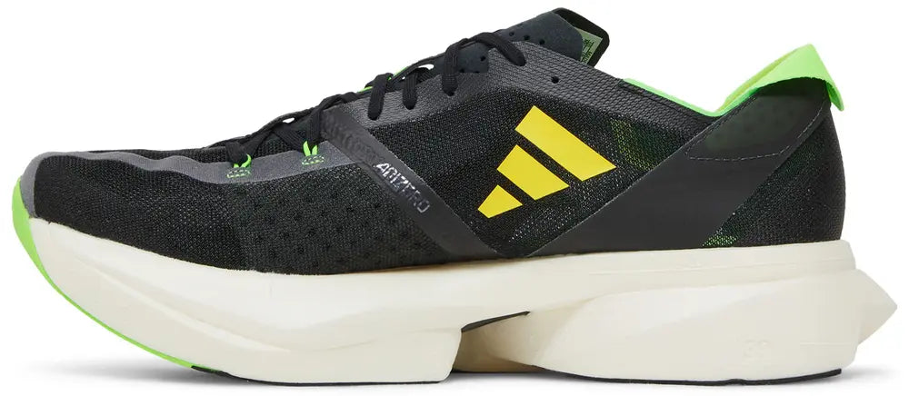 adidas Adizero Adios Pro 3 'Core Black Solar Green'