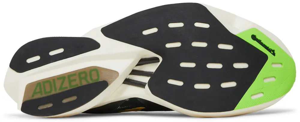 adidas Adizero Adios Pro 3 'Core Black Solar Green'