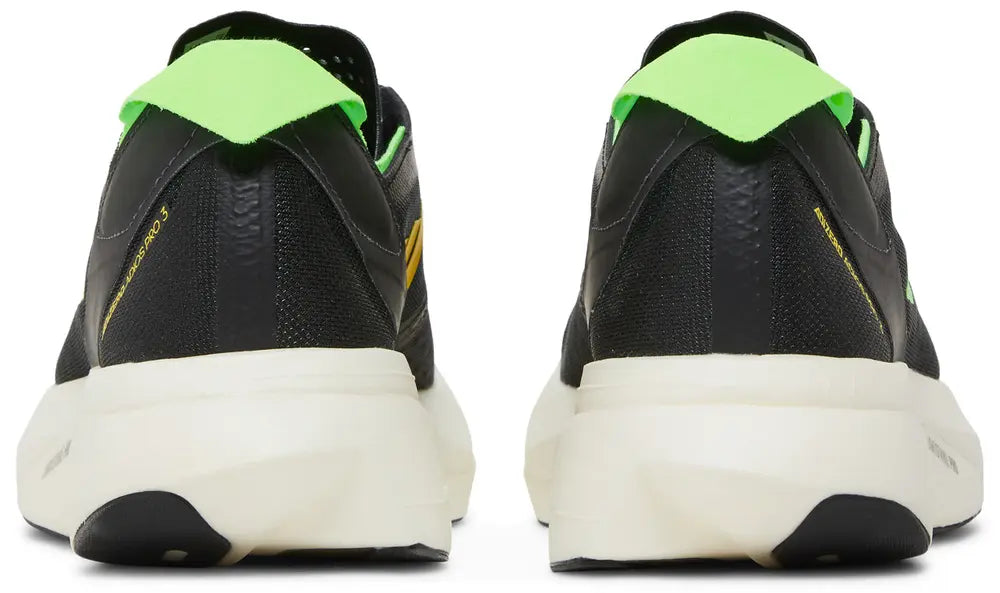 adidas Adizero Adios Pro 3 'Core Black Solar Green'