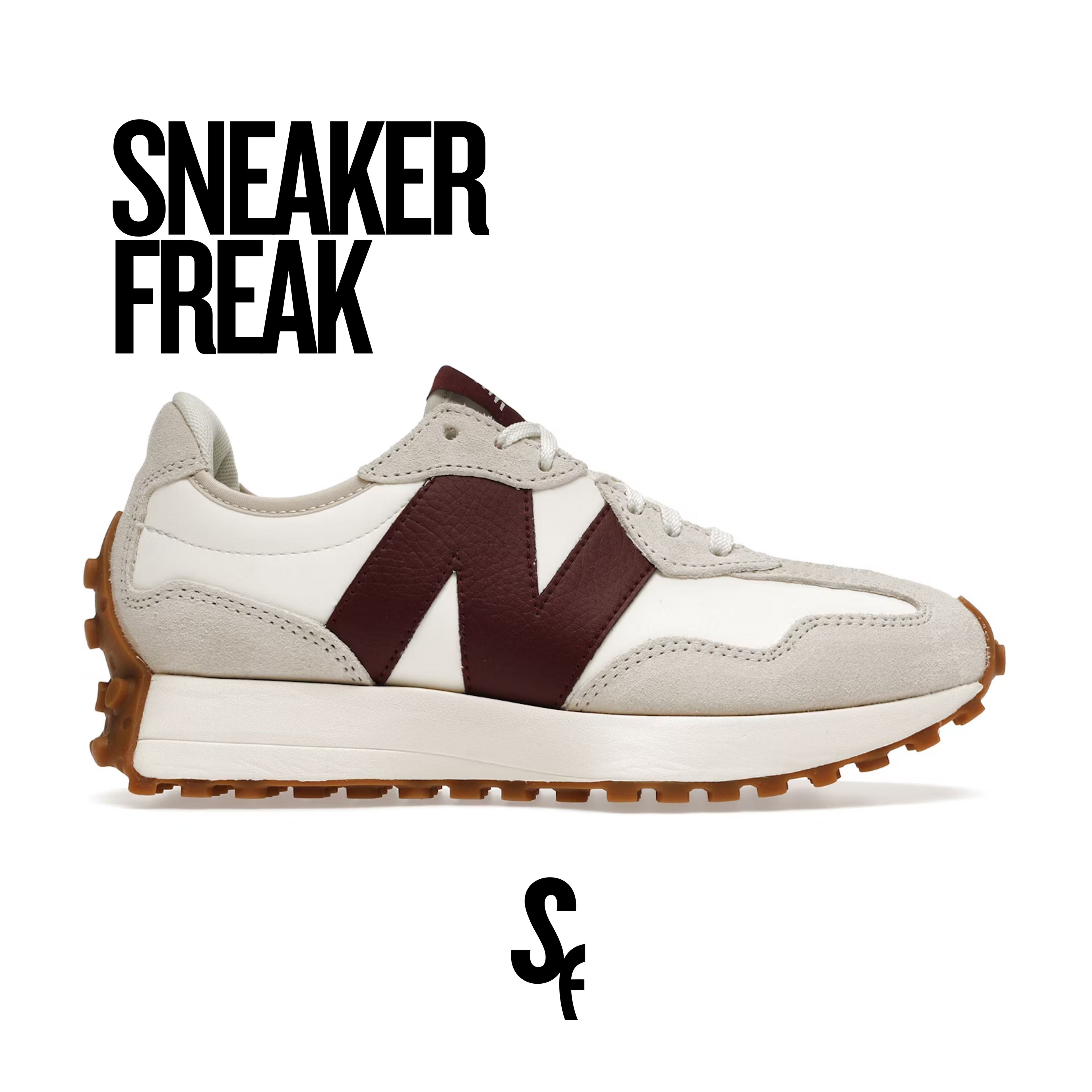New Balance 327 "Moonbeam Burgundy"