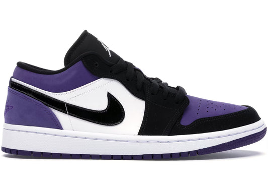 Jordan 1 Retro Low "Court Purple"