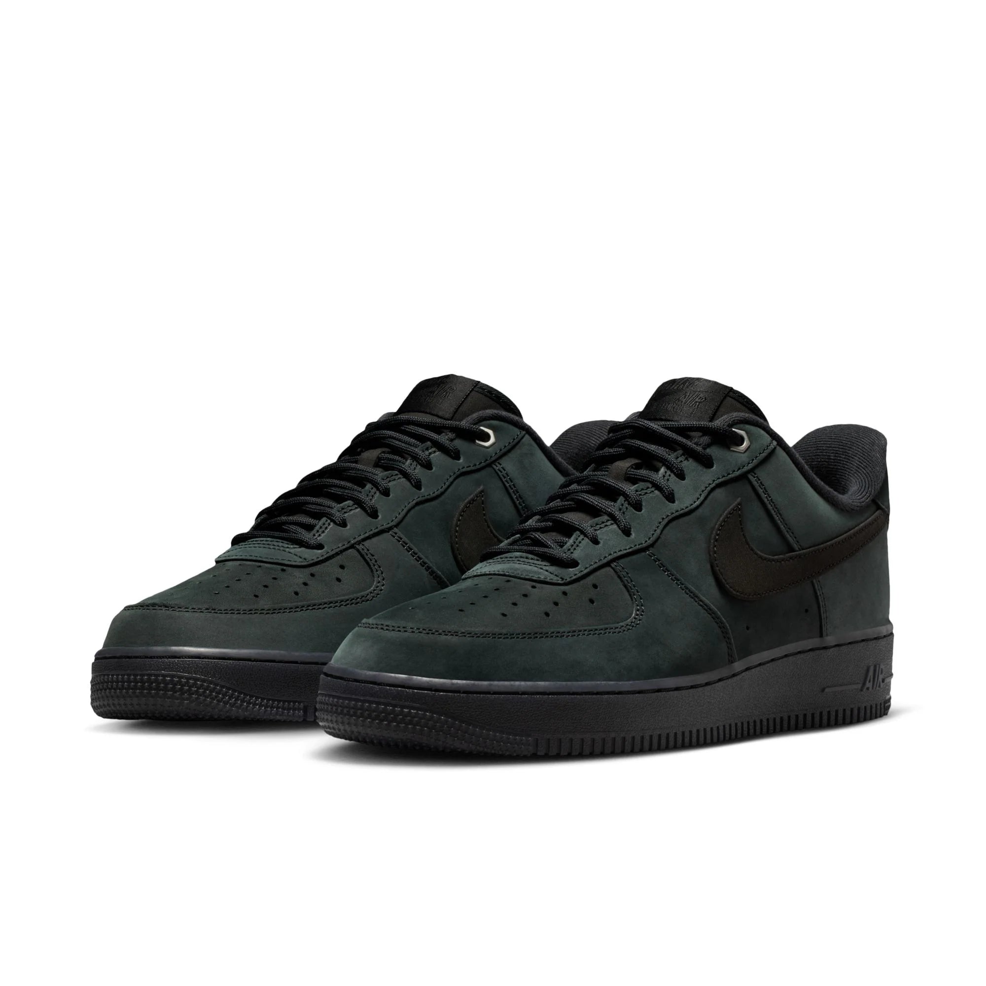 Nike Air Force 1 Low 'Triple Black Nubuck'