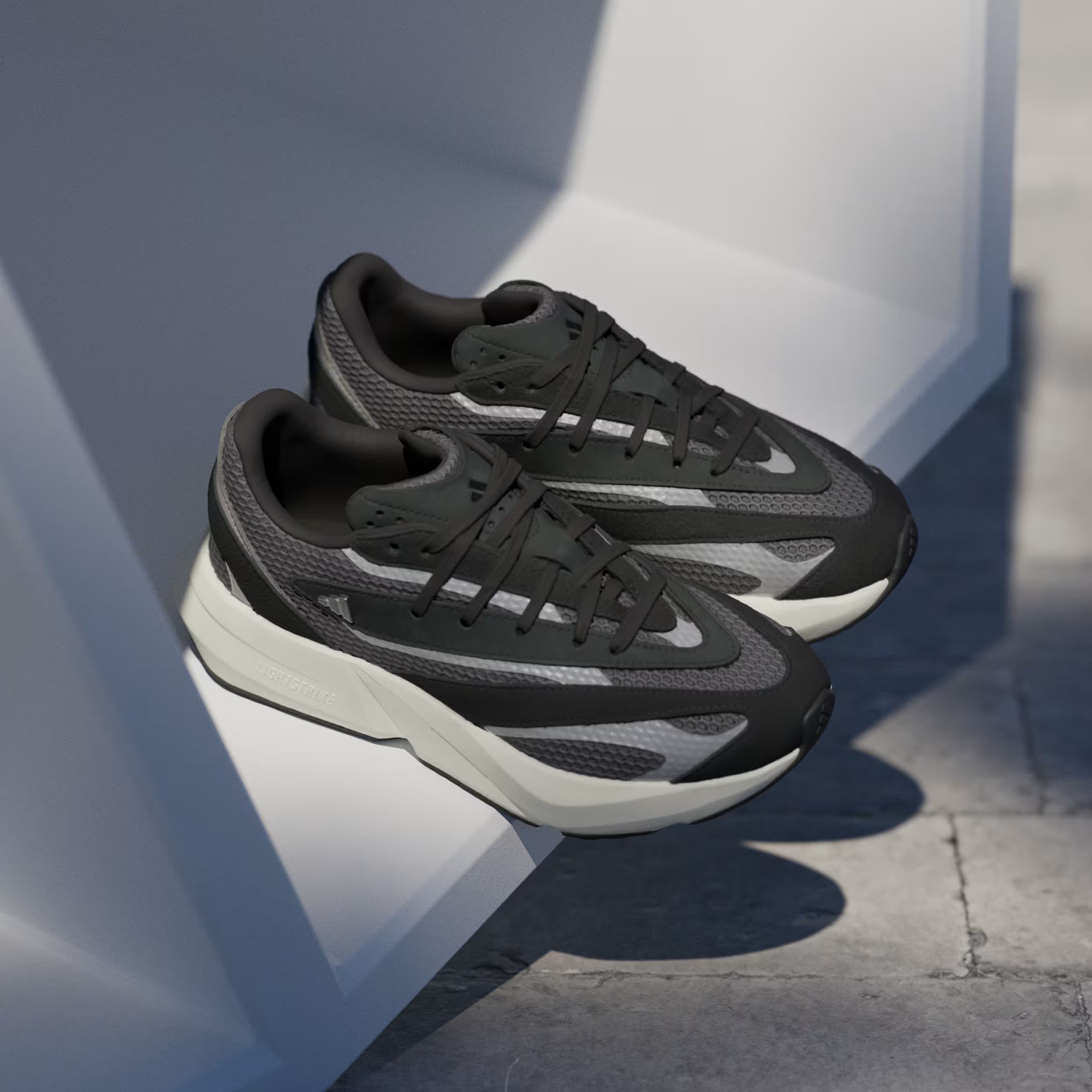 adidas Lightstride 'Core Black Silver Metallic'