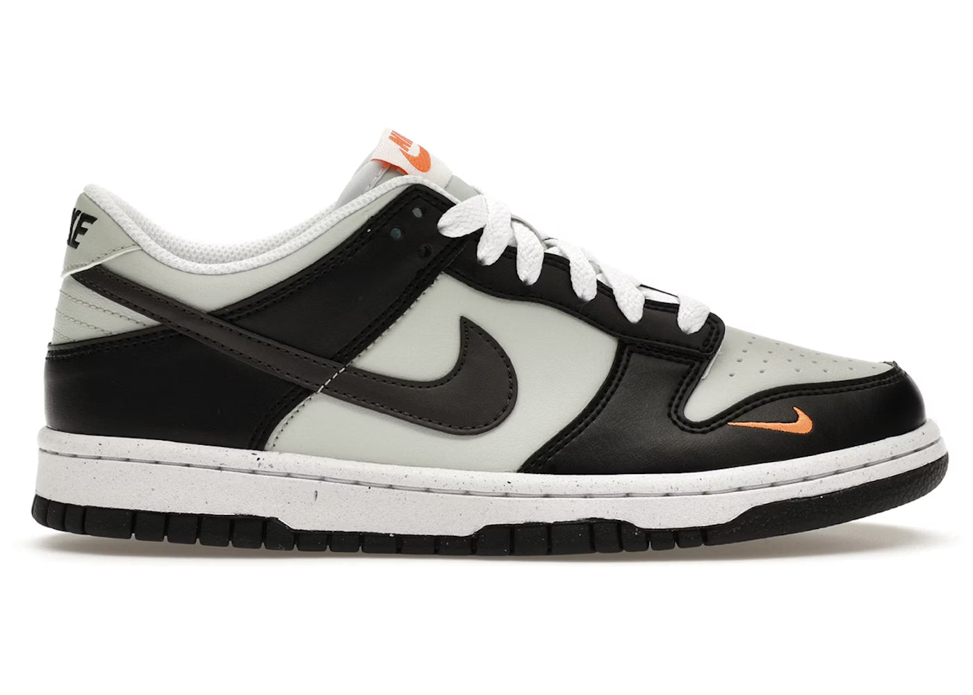Nike Dunk Low "Black Bright Mandarin"