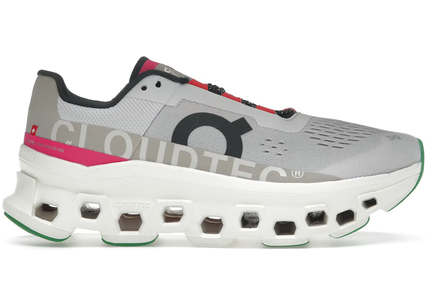 ON Cloudmonster 'Silver Ivory'