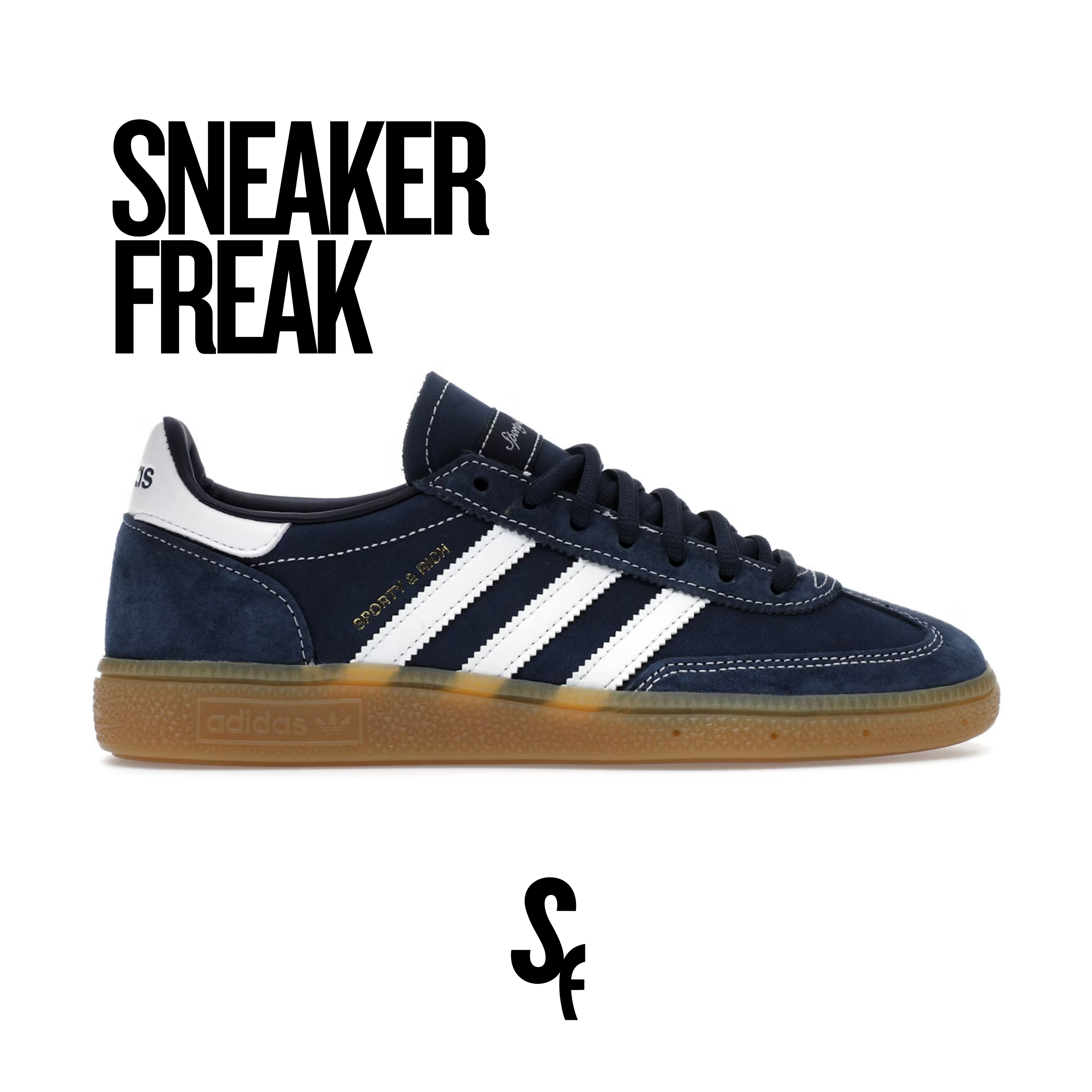 Sporty & Rich x adidas Handball Spezial 'Night Indigo'