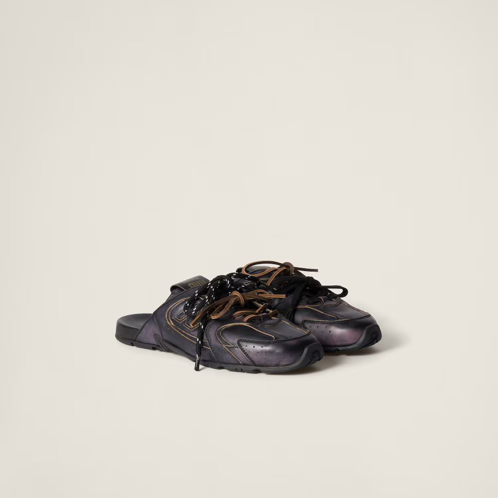 New Balance x Miu Miu Wmns 530 SL Mule 'Black Deco'