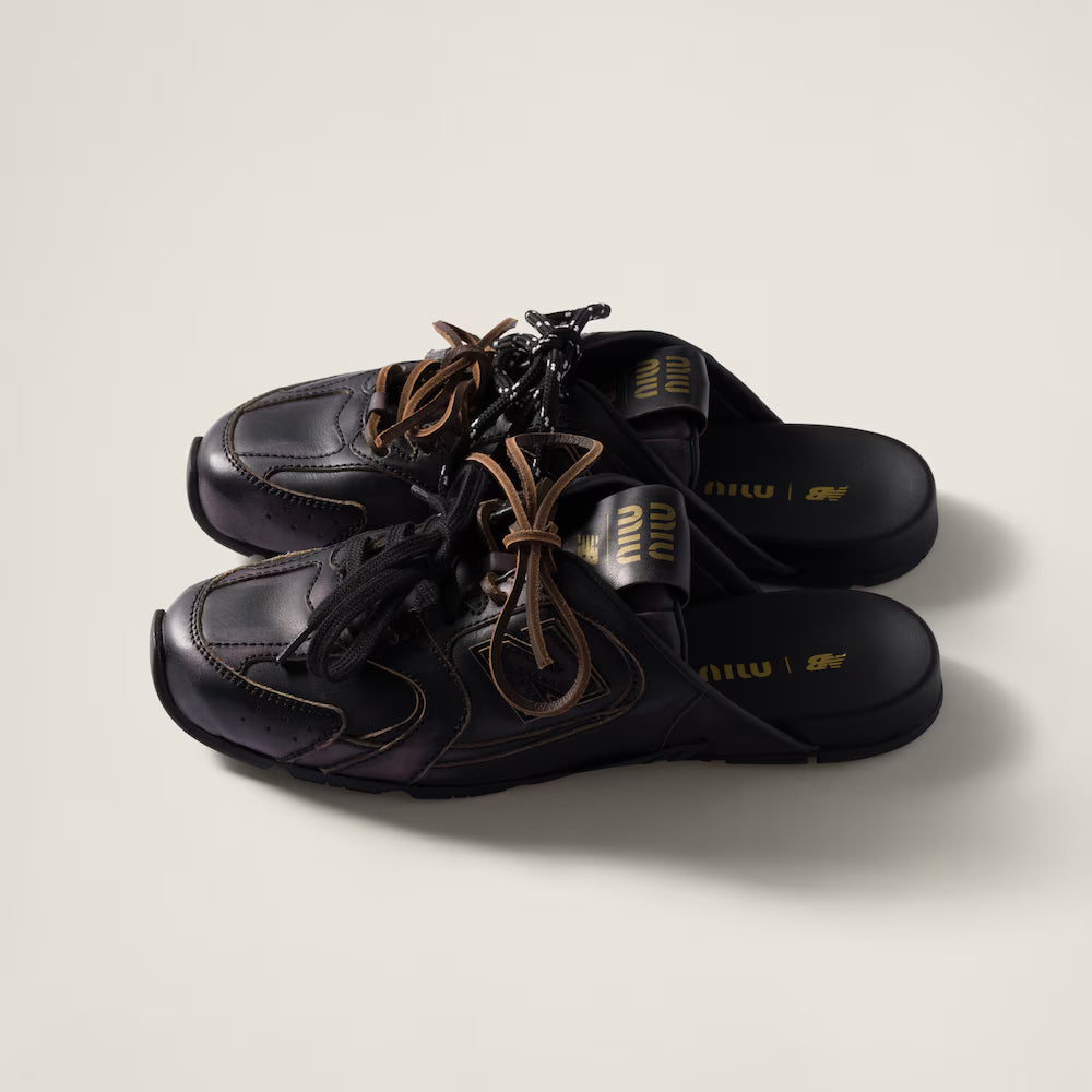 New Balance x Miu Miu Wmns 530 SL Mule 'Black Deco'