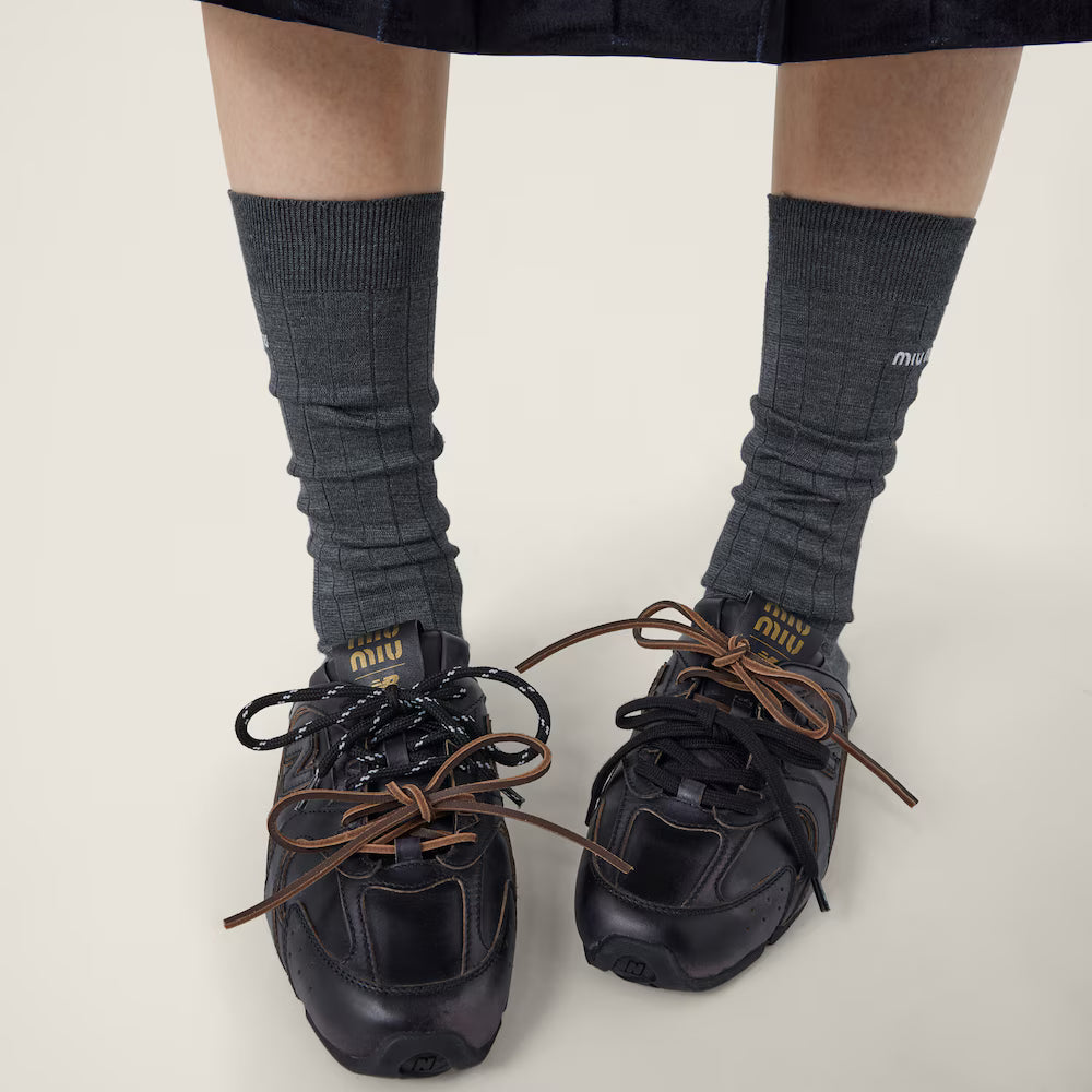 New Balance x Miu Miu Wmns 530 SL Mule 'Black Deco'