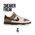 Nike Dunk Low 'Khaki Team Red'