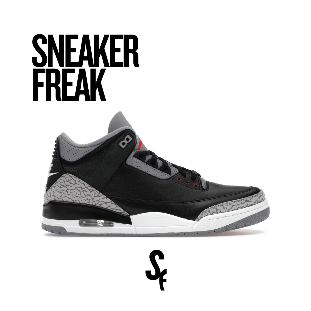 Air Jordan 3 Retro OG 'Black Cement' 2024
