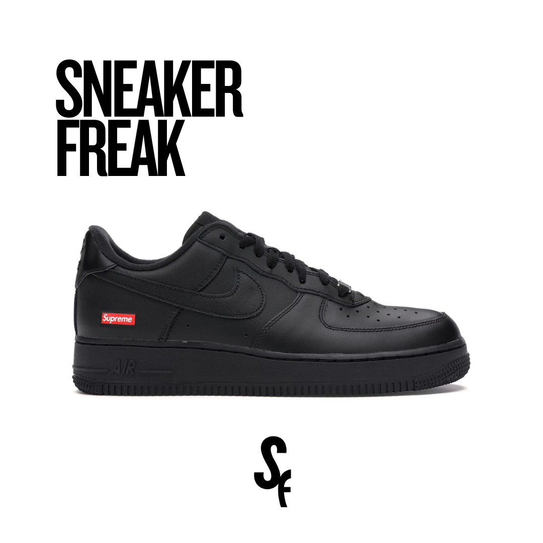 Supreme x Nike Air Force 1 Low 'Box Logo - Black'