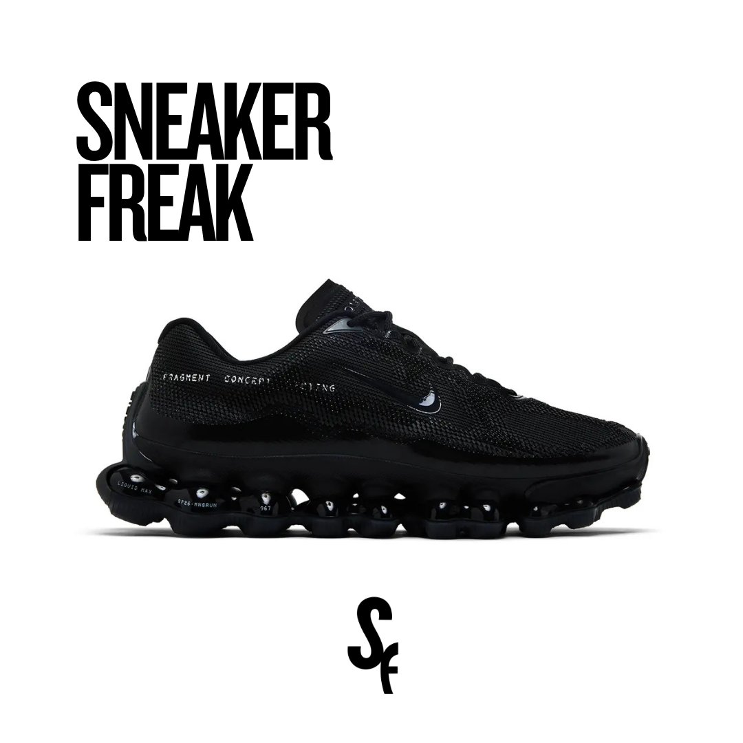 Fragment Design x Nike Air Liquid Max 'Black Anthracite'