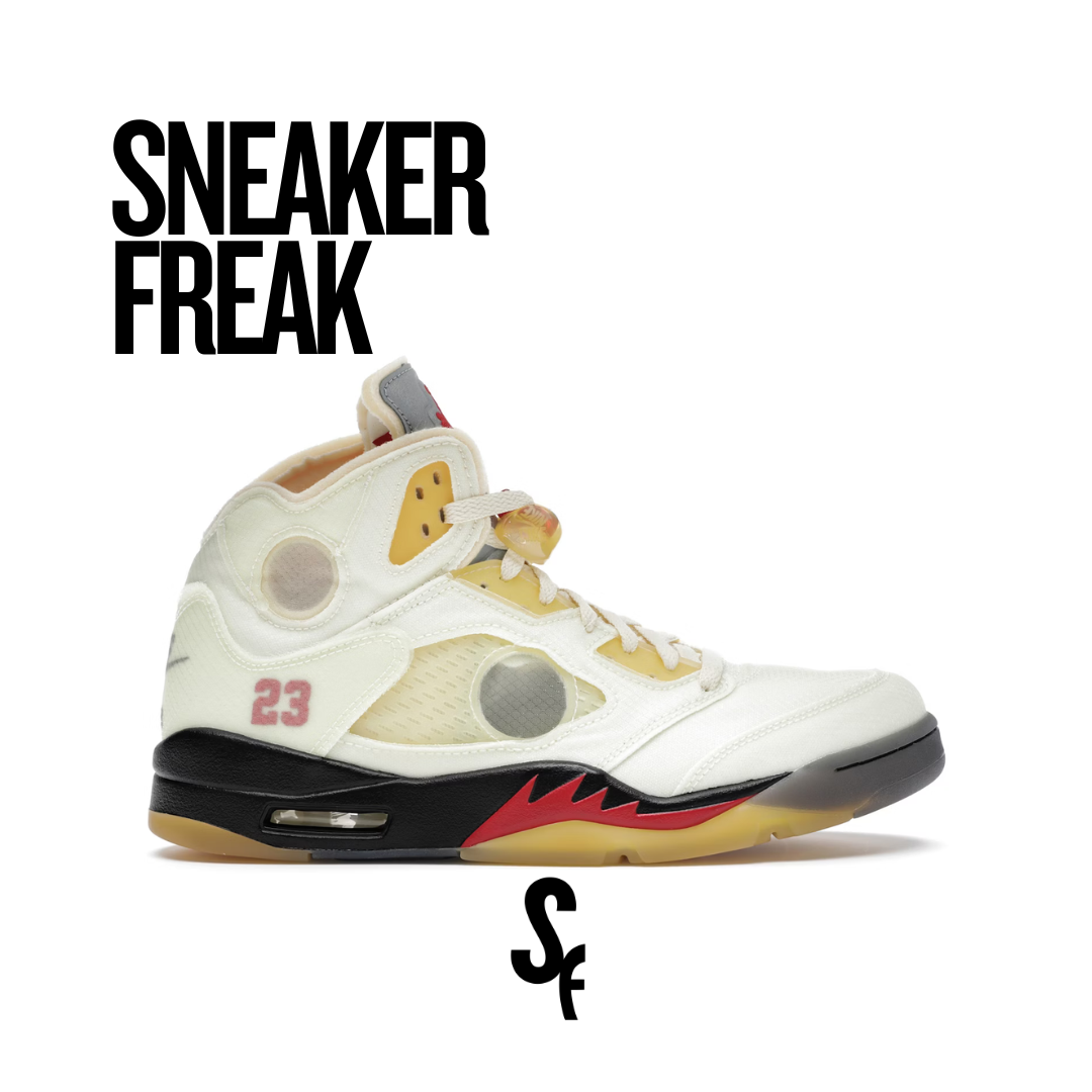 Off-White x Air Jordan 5 SP 'Sail'