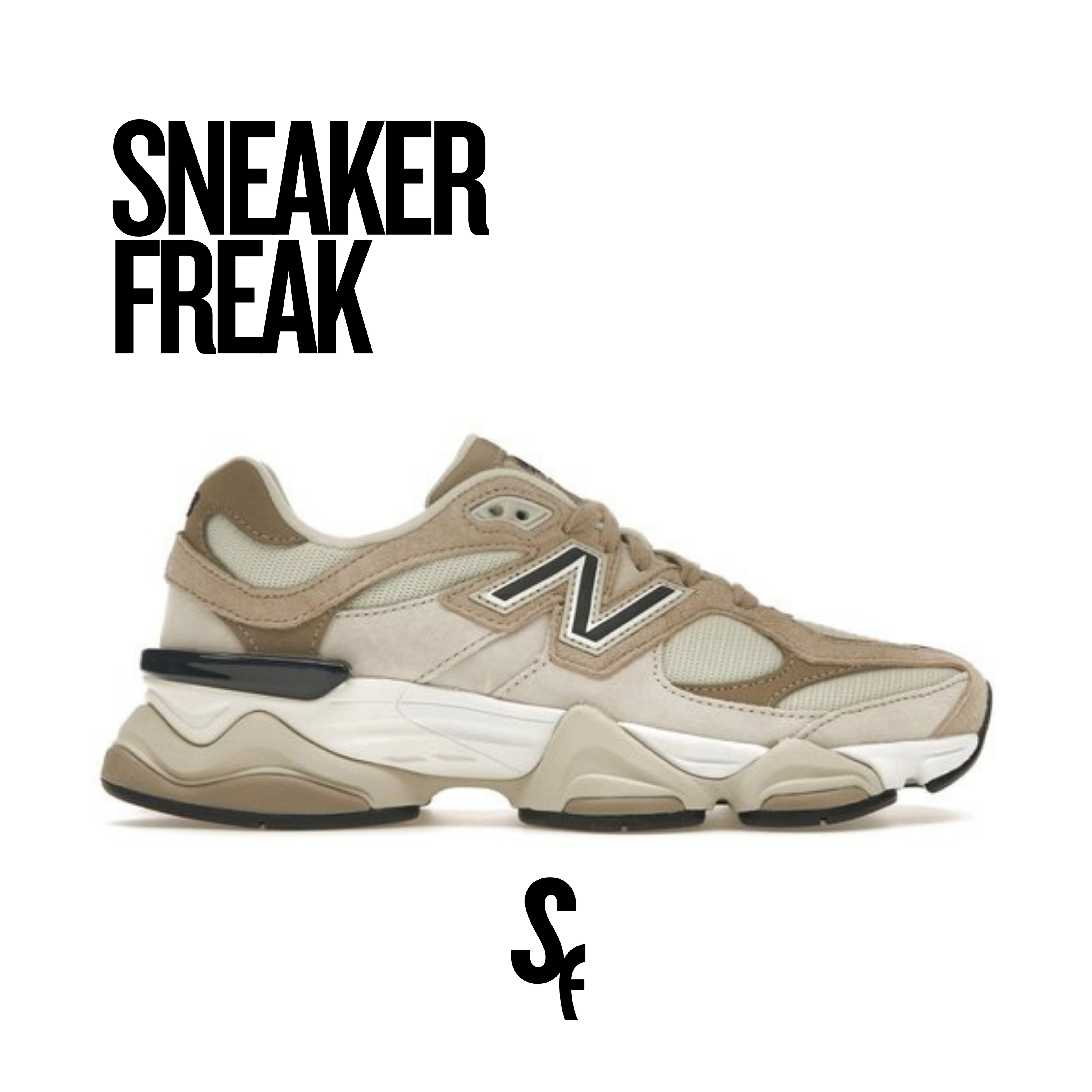 New Balance 9060 "Beige Cream Black"